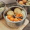 키친구 스텐 스티머 만두 야채 떡 이유식 미니 멀티 찜기 찜통 찜판 소형