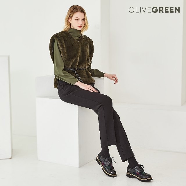 22FW 올리브그린 기모하이웨이팬츠 3종 시즌2