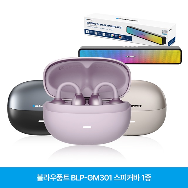 (50프로 세일) 블라우풍트 블루클립스 PRO 이어폰 + 블라우풍트 사운드바