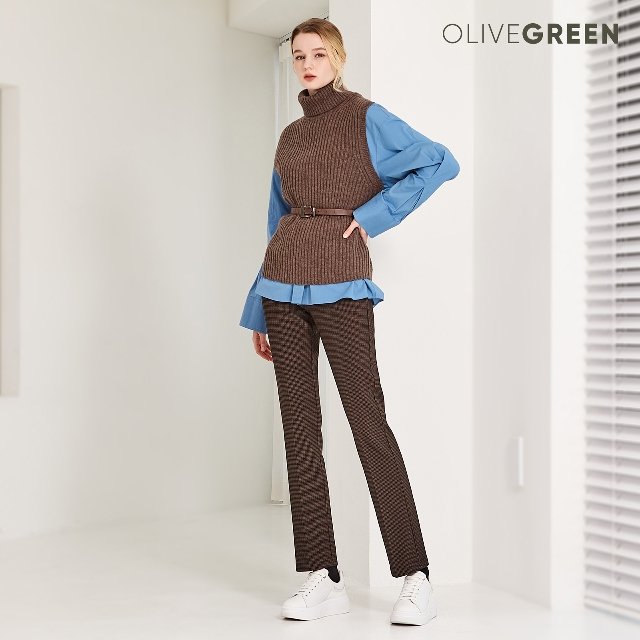 22FW 올리브그린 기모하이웨이팬츠 3종 시즌1