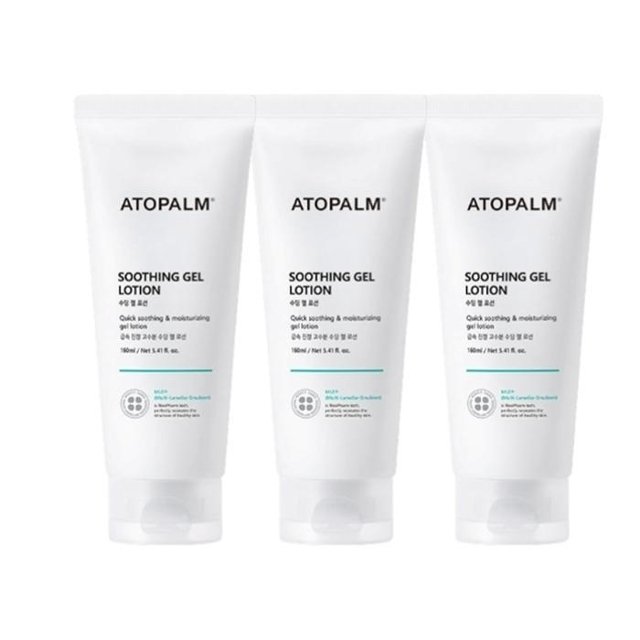 아토팜 수딩 젤 로션 160ml 3개
