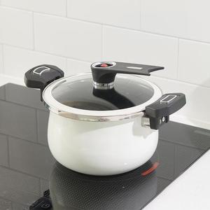 완벽 밀폐! 원터치 IH 쿠킹 저압 진공냄비 5L