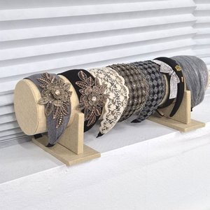 벨벳 린넨 50cm 머리띠 진열대 매장 쥬얼리 가게 (WFGFQ29)