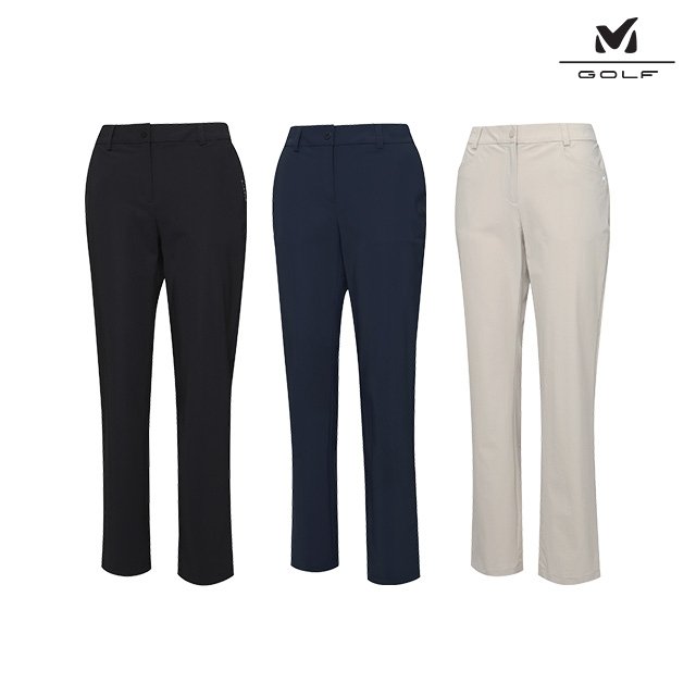 [프리미엄] 밀레골프 26SS 트리코트 파워 스트레치 팬츠 3종, 여성