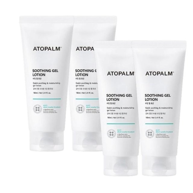 아토팜 수딩 젤 로션 160ml 4개