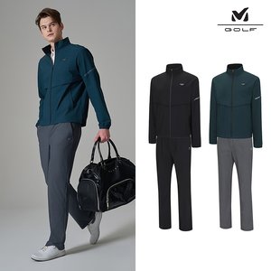 [프리미엄] 밀레골프 26SS 트리코트 스트레치 셋업 2종(자켓+팬츠), 남성