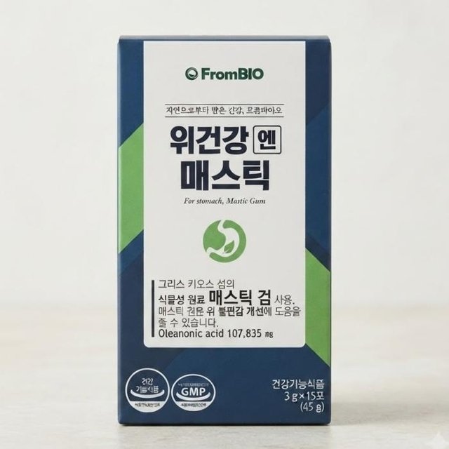 프롬바이오 위건강엔 매스틱 3g x 15포, 1개