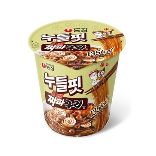 [농심] 누들핏 짜파구리맛 41.5g  12개