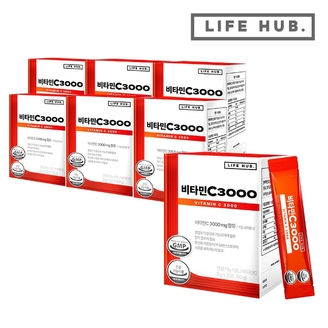 라이프허브 비타민C 3000 7박스(3g x 210포) 7개월분