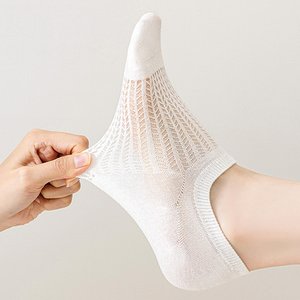 [20켤레+20켤레] 컬러풀 그물덧신 페이크삭스 벗겨짐방지 양말 총 40켤레세트/80P (혼합/흰검)