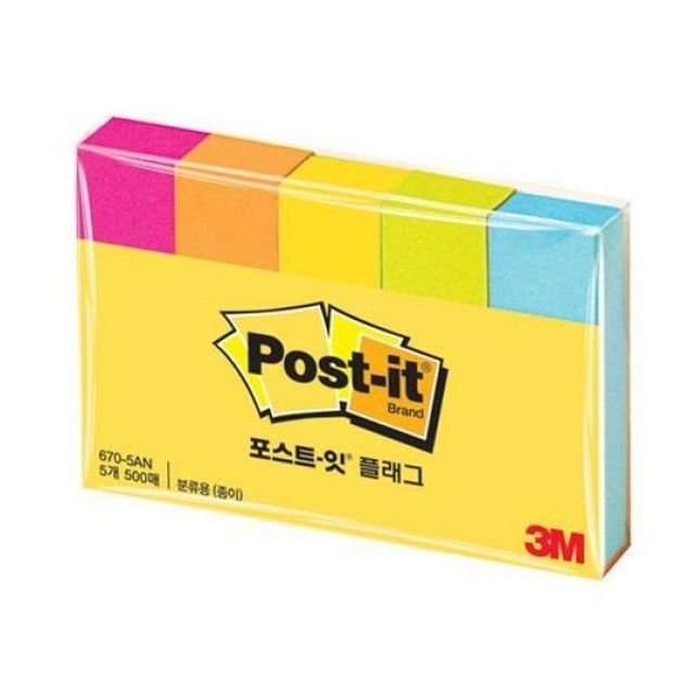 3M)포스트-잇 플래그(종이/670-5AN) (WAA17C1)