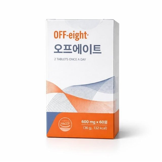 [웰빙창고] 오프에이트 브로멜라인 600mg 60정