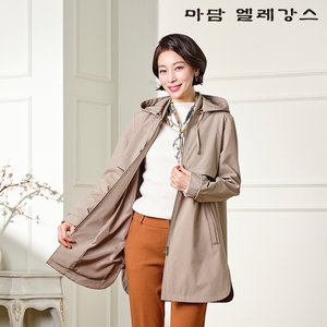 (가격인하/한정수량) 마담엘레강스 앨라 펀칭포인트 트렌치 1종