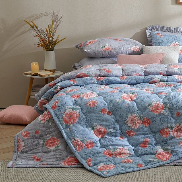 [루다인] 균일가 소프트 플란넬 차렵이불 (SS/Q/K)/스프레드