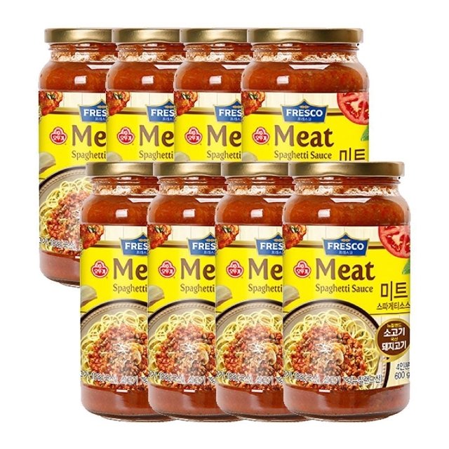 프레스코 미트 스파게티소스 600g 8개 (W96DC1C)