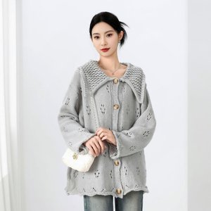 [비니브] 하우리 하프 니트 가디건