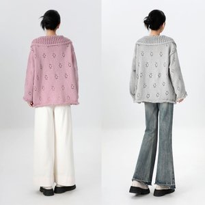 [비니브] 하우리 하프 니트 가디건