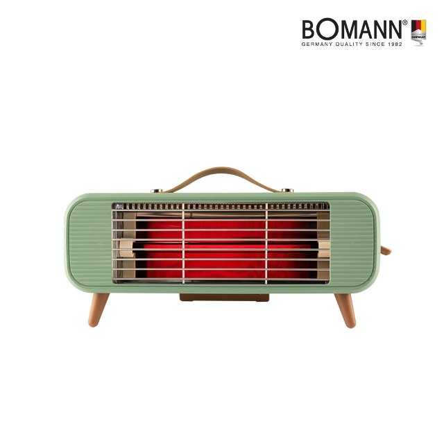 레트로 원적외선 캠핑 전기난로 히터 1구 IEH1032O