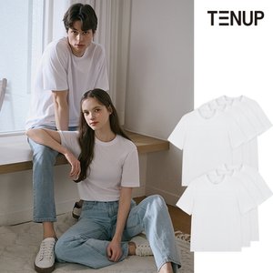 [TENUP] 텐업 UNISEX 오가닉 면 튜블러 티셔츠 7종(4+3), 남녀공용