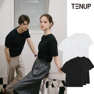 [TENUP] 텐업 UNISEX 오가닉 면 튜블러 티셔츠 7종(4+3), 남녀공용