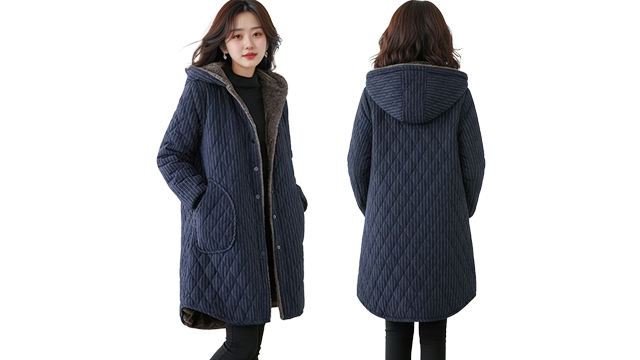 비비아체 퍼내피 퀼트 롱 패딩