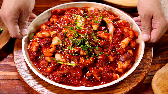 정호영셰프의 신선담은 손질왕낙지 170g x 6팩  비법담은 볶음소스 50g x 6팩