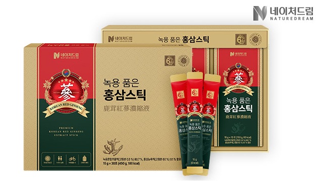 [네이처드림] 녹용 품은 홍삼스틱 15g x 30포